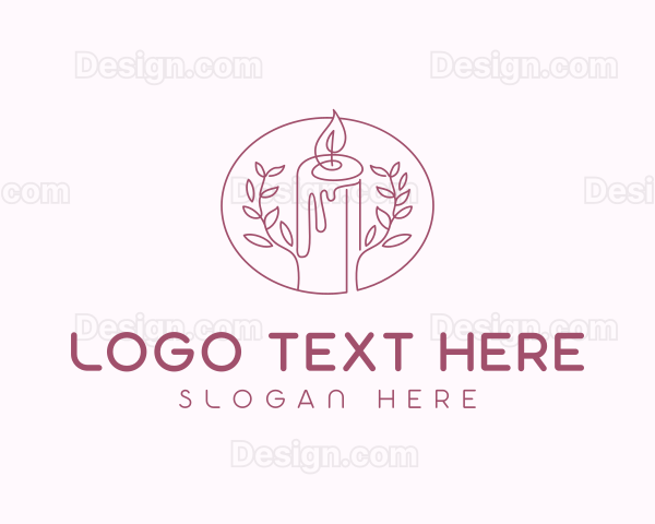 Candle Leaf Decor Logo