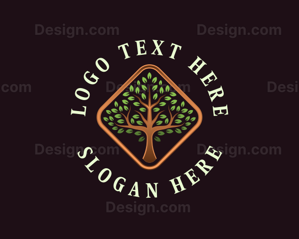 Nature Tree Landscaping Logo