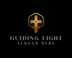 Holy Cross Church logo design