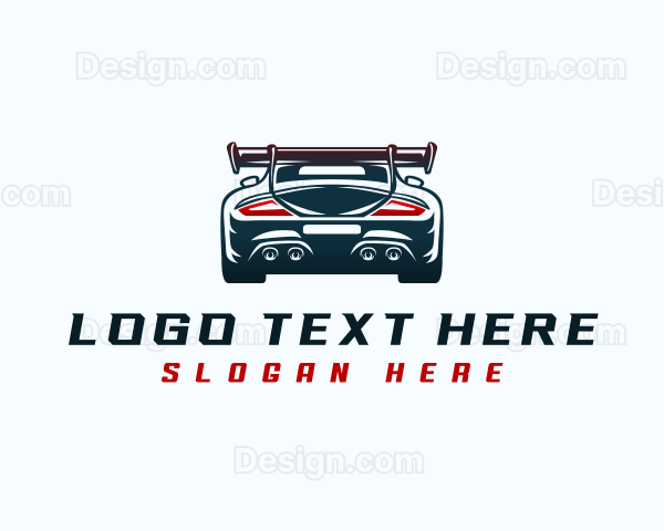 Sports Car Automotive Logo