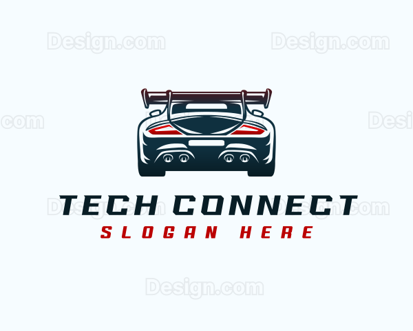 Sports Car Automotive Logo