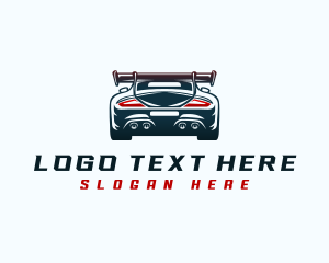 Sports Car Automotive Logo