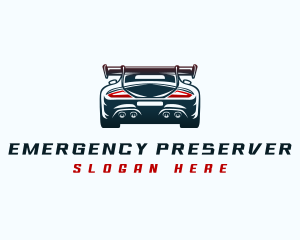 Sports Car Automotive logo design