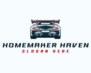 Sports Car Automotive logo design