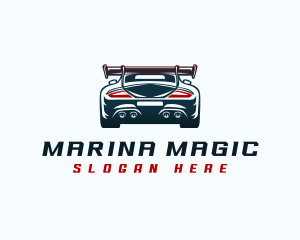 Sports Car Automotive logo design