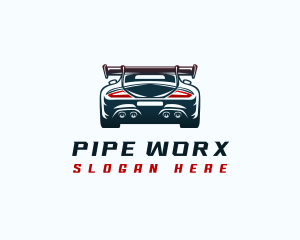 Sports Car Automotive logo design