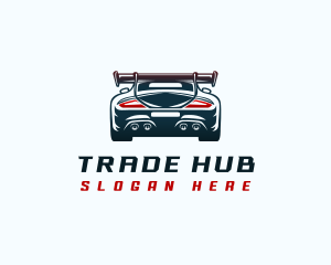 Sports Car Automotive logo design