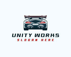 Sports Car Automotive logo design