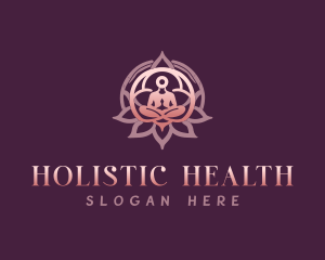 Holistic Zen Yoga logo design