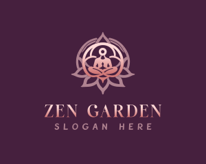 Holistic Zen Yoga logo design