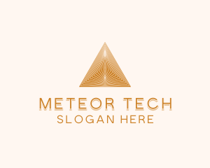 Generic Pyramid Tech logo design