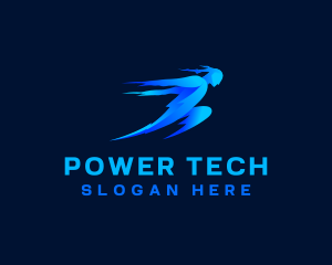 Electricity Human Power logo design