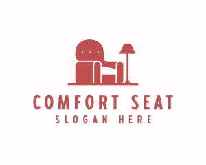 Sofa Chair Furnishing logo design