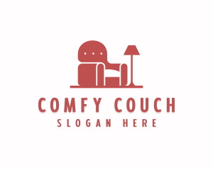 Sofa Chair Furnishing logo design