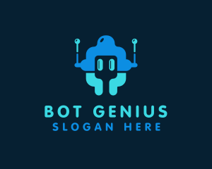 Startup Tech  Robot logo design