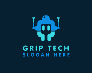 Startup Tech  Robot logo design