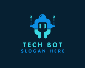 Startup Tech  Robot logo design