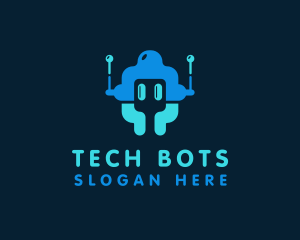 Startup Tech  Robot logo design