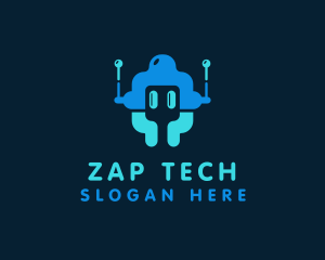 Startup Tech  Robot logo design