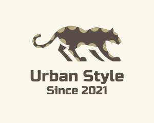 Wild Jaguar Animal logo