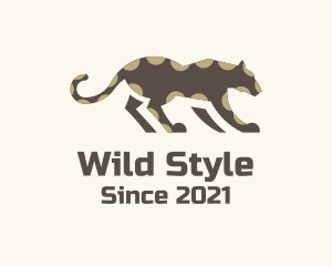 Wild Jaguar Animal logo design