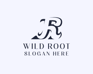 Elegant Swoosh Boutique  Logo