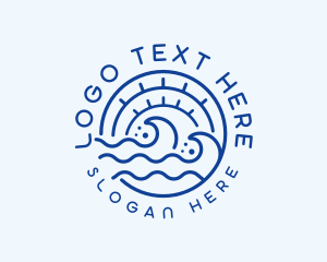 Tide Sea Surfer logo