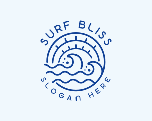 Tide Sea Surfer logo