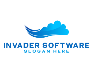 Technology Software Cloud  logo design