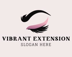 Cosmetics Beauty Eyelash  logo design