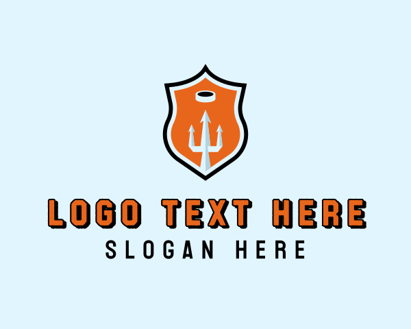 Trident logo example 1