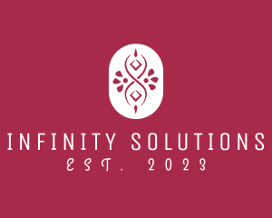 Floral Infinity Art logo design