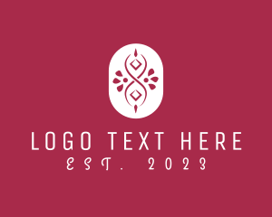 Sleek - Floral Infinity Art logo design