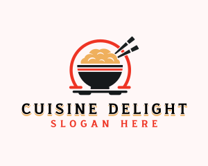 Rice Gourmet Cuisine logo design