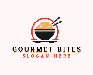 Rice Gourmet Cuisine logo design