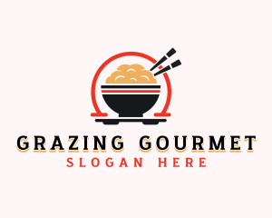 Rice Gourmet Cuisine logo design