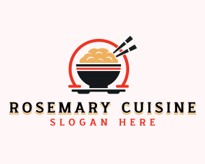 Rice Gourmet Cuisine logo design