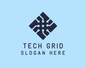 Tech Circuit Software logo design