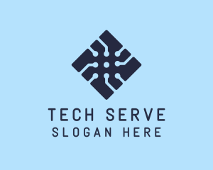 Tech Circuit Software logo design