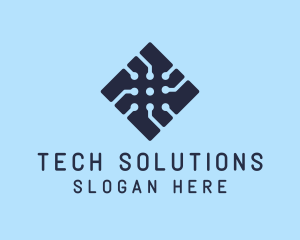 Tech Circuit Software logo design