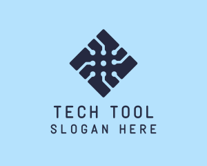 Tech Circuit Software logo design