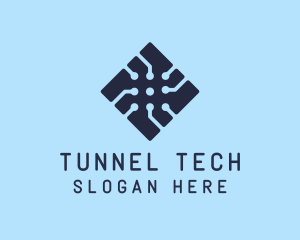 Tech Circuit Software logo design