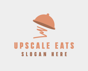 Food Menu Cloche logo design