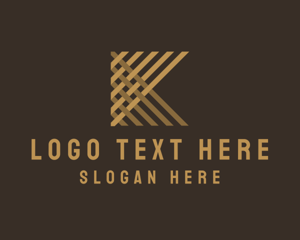 Woven logo example 1