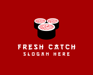 Japanese Sushi Roll  logo