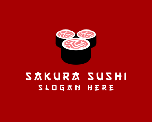 Japanese Sushi Roll  logo