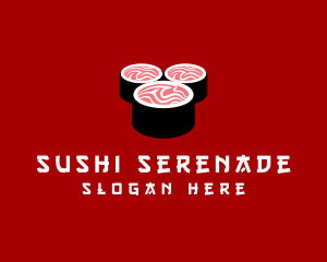 Japanese Sushi Roll  logo