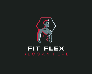 Fitness Trainer Muscle logo