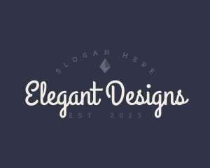 Elegant Designer Boutique logo design