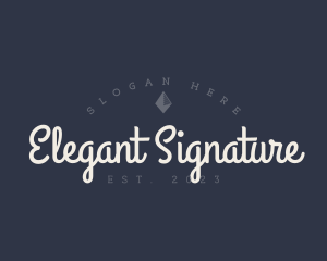 Elegant Designer Boutique logo design